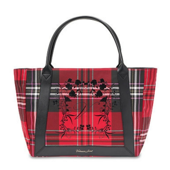 VICTORIA'S SECRET Buffalo Plaid Tote - Picture 5 of 5